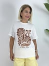 686 LOVE VE ÇİÇEK BASKILI TSHİRT