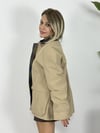 7095 KADİFE YAKA, EKOSE DETAY, TRENÇ MONT