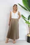 7186 PİLELİ UZU ETEK