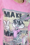 7230 BUNNY BASKILI, YIKAMALI TSHİRT