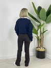 7403 PAÇA PÜSKÜLLÜ MİNİ FLARE JEAN