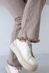 7403 PAÇA PÜSKÜLLÜ MİNİ FLARE JEAN