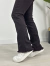 7403 PAÇA PÜSKÜLLÜ MİNİ FLARE JEAN