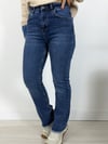 7403 PAÇA PÜSKÜLLÜ MİNİ FLARE JEAN