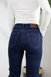 7403 PAÇA PÜSKÜLLÜ MİNİ FLARE JEAN
