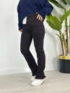 7403 PAÇA PÜSKÜLLÜ MİNİ FLARE JEAN
