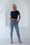 7419 ELİS PAÇA DETAY YIPRATMA MOM JEAN