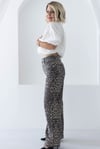 7613 LEOPAR WİDE LEG JEAN PANTOLON
