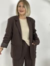 7614 ÖRME BLAZER CEKET