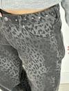 7639 BEL VE CEP TROKLU WİDE LEG LEOPAR DESEN PANTOLON