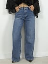 7714 WİDE LEG KALIP JEAN PANTOLON