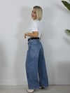 8017 TAŞLI BAGGY JEAN PANTOLON