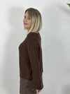 804 KAYIK YAKA, RİBANA ÖRGÜ TRİKO