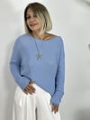 804 KAYIK YAKA, RİBANA ÖRGÜ TRİKO