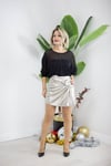 8432 KAYIK YAKA, UZUN KOL, SİMLİ, FİLE BLUZ