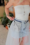 8703 TÜL DETAY JEAN TASARIM ETEK