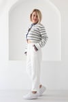 9019 DİKİŞ DETAY 2 İPLİK JOGGER PANTOLON