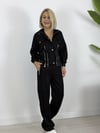 9091 DİK YAKA, FERMUAR DETAY CEKET