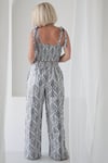 9154 DESENLİ SATEN CROP PANTOLON TAKIM