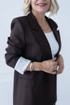9300 PLV KOL KATLI, ÇİZGİ ASTAR, RAHAT KALIP, BLAZER CEKET