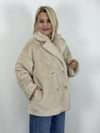 9621 KRUVAZE YAKA, 4 DÜĞME, PELUŞ KABAN