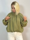 9801 Dik Yaka, Fermuarlı, Astarlı, Modal, Bomber Ceket