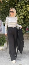 BEL LASTİK DETAY PALAZZO 091