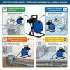 Factor CCK390 390W Elektrikli Tamburlu Tıkanıklık ve Gider Açma Makinesi (32 - 100 mm)