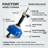 Factor CCM450A Spiral Hazneli El Tipi Kanal Açma Aleti 8 mm x 7.6 m - Lavabo Gider Tıkanıklık Açıcı Susta