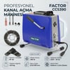 Factor CCS390 390W Elektrikli Kanal Gider Açma Makinesi Ø 32 mm – 100 mm