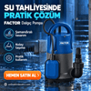 Factor CS550P-N 550W Plastik Gövdeli Temiz Su Drenaj Pompası