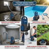 Factor CS550P-N 550W Plastik Gövdeli Temiz Su Drenaj Pompası