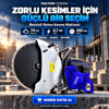 Factor CZB350 4.6 HP 350 mm El Tipi Benzinli Beton ve Asfalt Kesme Makinesi