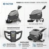 Factor FCPS450E 35 LT Elektrikli Zemin Temizleme Otomatı 45 cm | Profesyonel Yer Yıkama Makinesi