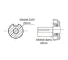 Factor MG460E Benzinli Motor 18 Hp Marşlı ve İpli / Kamalı