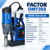 Factor OMT35S Profesyonel Manyetik Matkap 35 mm – 1600 W