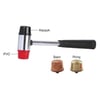 Groz KIT/HMR/SF/4ST Değiştirilebilir Kafalı Metal Saplı Çekiç Seti