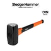 Groz SHFG/DIN Fiber Saplı Balyoz 5 kg. DIN6475