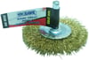 Hawk Sarı Telli Pimli Daire Fırça Ø 100x10 mm.