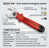 IREGA 1000V İzoleli Ayarlanabilir Kurbağacık Anahtar 12'' - 311 mm