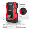 KOBB KB220 Dijital Basınç Göstergeli Lastik Şişirme Pompası 12Volt/220Volt 150 PSI