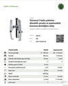 Kukko 206-00 Üç Ayaklı Çektirme 100 mm