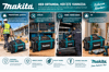 Makita E-12712 Tekerlekli Bez Alet Çantası 30x68x33 cm – Büyük Boy Taşıma Çantası