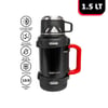 ROX Camping 1.5 Litre Paslanmaz Çelik Termos – Isı Dayanımlı, Sıcak & Soğuk İçecek Koruyucu Outdoor Termos