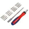WORKPRO WP200516 18 Parça Profesyonel CR-V Cırcırlı Hassas/Elektronikçi Bits Tornavida Seti
