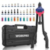 WORKPRO WP200532 400 mm Ağır Hizmet Kollu Somun Perçinleme Tabancası + 185 Parça Somun Perçin Seti