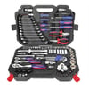 WORKPRO WP202533 1/4'’ 3/8’’ 1/2'’ 123 Parça Cr-V Metrik Ağır Hizmet Lokma ve Kombine Anahtar Takımı