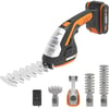 WORX WG801E.5 20Volt 2.0Ah. Li-ion Şarjlı Profesyonel Avuç İçi Çim Kesme Çit Budama ve Çapalama