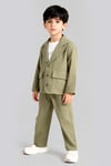 Tuffy Erkek Çocuk Üçlü Keten Takım-04385