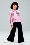 Tuffy Kız Çocuk Poplin Kumaş Gömlekli İkili Takım-03225